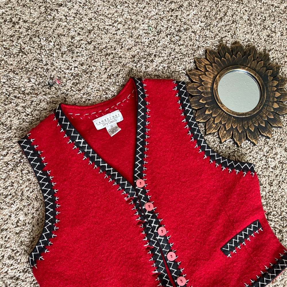Red vest